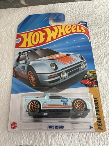 Hot wheels ford rs200 peak - wheels,