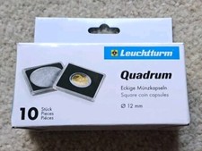 12mm Quadrum Square Coin