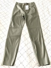 Zara Faux Leather Leggings