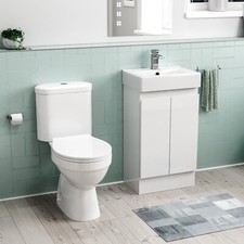 Nes Home Flat Pack 450mm White