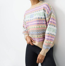 Pastel fairisle apres - pastel, ski