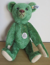 Steiff - 1908 Replica Green Bear - Growler - Box & Certificate - EAN 408540