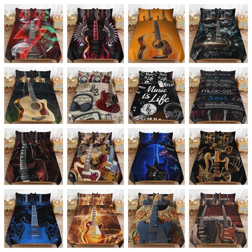 Music guitar quilt - music,