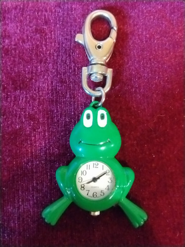 Vintage green frog - green, figural