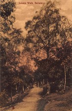 Early Postcard Lovers Walk