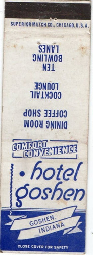 Hotel goshen ten bowling - hotel, goshen-ten