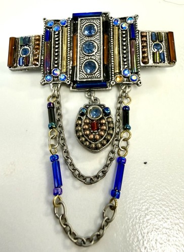 Artisan statement brooch - statement,