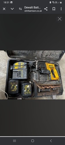Dewalt 24v cordless hammer sds - dewalt, hammer/sds