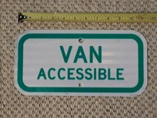 VAN ACCESSIBLE REFLECTIVE
