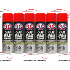 6 x STP CARB CLEANER SPRAY CARBURETTOR INTAKE SPRAY CLEANER PROFESSIONAL 500ML