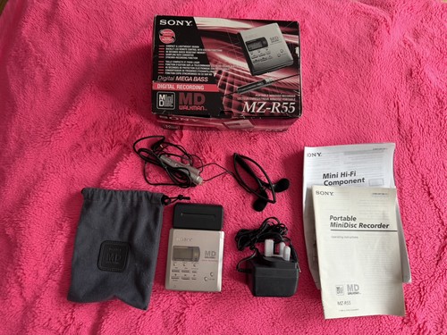 Sony minidisc walkman r55 - sony,