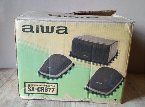 Aiwa piece speaker system - aiwa,