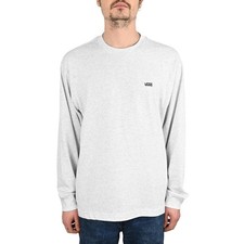 Vans Left Chest II Loose L/S T-Shirt - Light Grey Heather