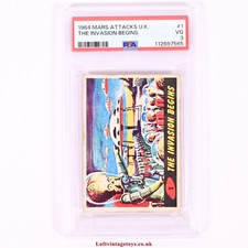 1964 Mars Attacks U.K. The
