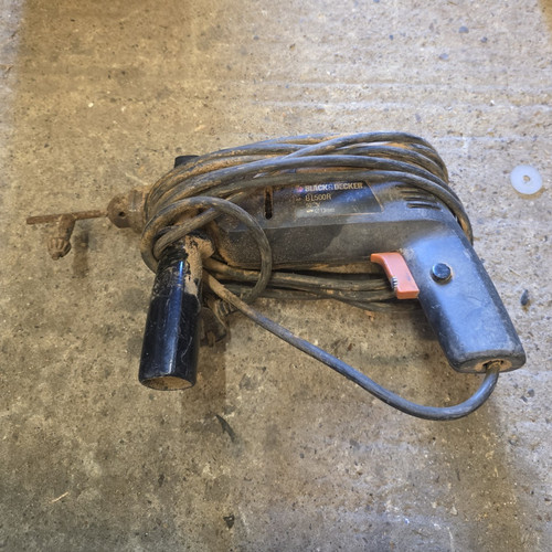 Black decker 6038 8in corded - 6038, 3/8in