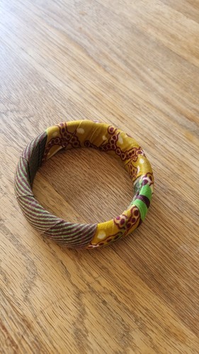 African print bracelet