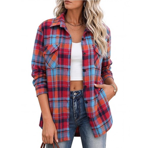 Lady loose check - loose,