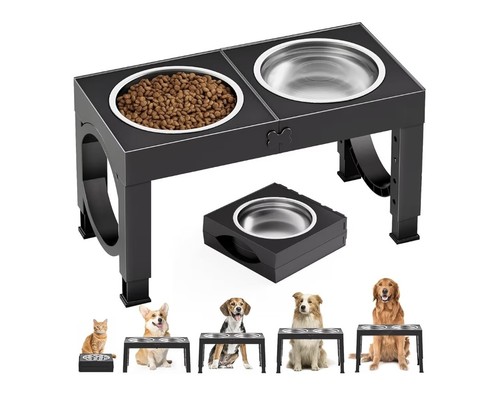Aystkniet raised dog bowls for - dog,