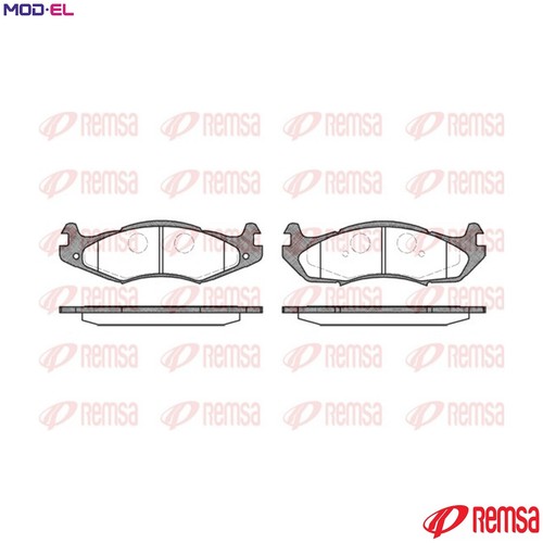 Brake pad set - brake, disc