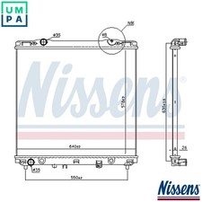 RADIATOR ENGINE COOLING 66773