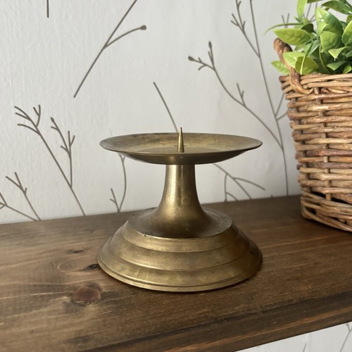 Vtg solid brass pillar - vtg,