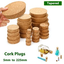 Tapered Cork Plugs Wooden