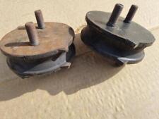 A pair of NEW OLD STOCK BEDFORD J TYPE TRUCK CAB MOUNTS