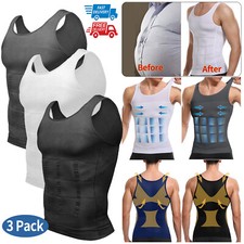 Mens Body Shaper Vest Slimming