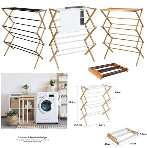 Tier bamboo wooden - 3, clothes