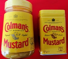 Colman's 🌭Original English Mustard Sauce + Powder🌭170g + 57g🌭Sandwich Hotdog