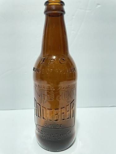 Vintage ibc root beer embossed - ibc,