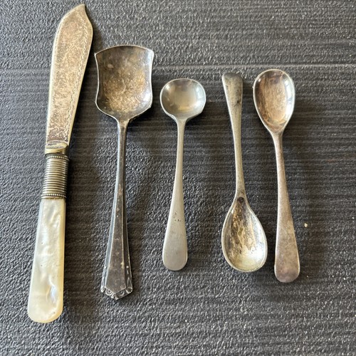 Small collection silver plate - collection,