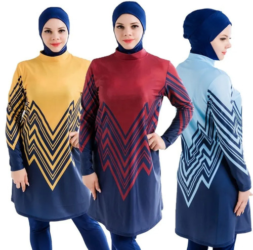 Women swimwear muslim - swimwear,