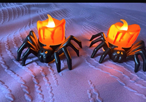 Pack halloween spider led - pack,