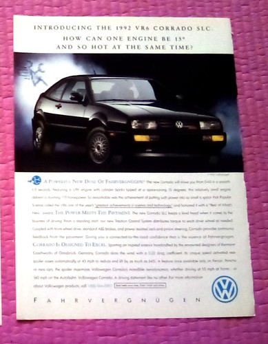 1992 volkswagen corrado - volkswagen,