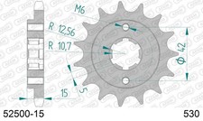 AFAM 530 Pitch Steel Front