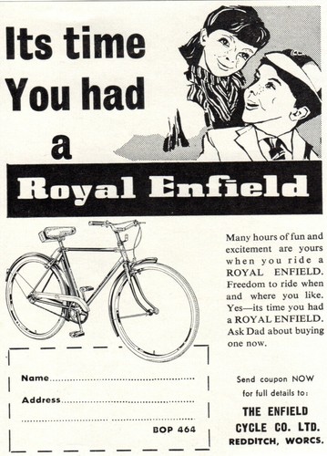 Vintage royal enfield - vintage, cycles
