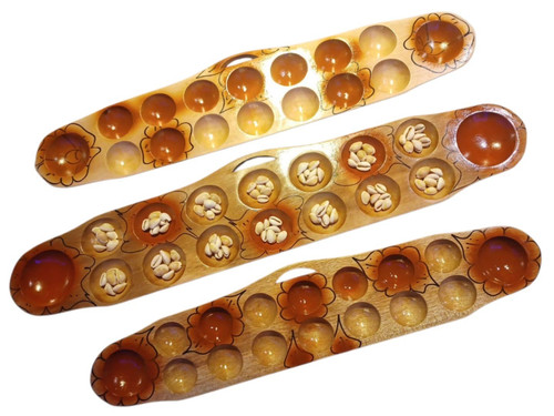 Handmade filipino sungka with - filipino,