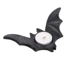 GOTHIC BLACK BAT TEA LIGHT