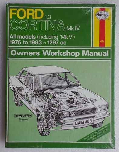 Haynes car manual ford - car,
