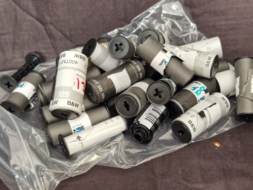 Roll film backing - film,