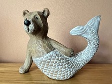 NEXT Bertie Bear Mermaid Bathroom Ornament. Lovely Ornament For Any Bathroom
