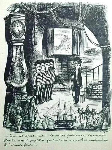 Raymond peynet the burglary - peynet,
