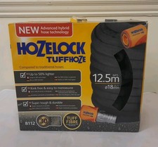 Hozelock 12.5m Tuffhoze Garden Hose - Grey (8112 1240)