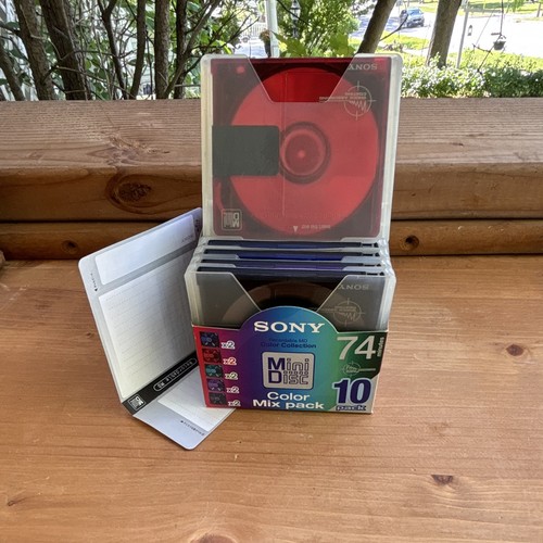 Sony recordable color - md,