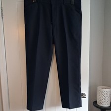 FARAH mens navy blue Trousers