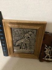 3 Vintage German Wall Plaque