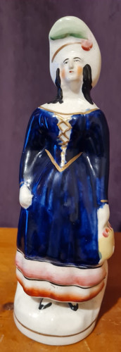 Antique staffordshire figure - staffordshire,