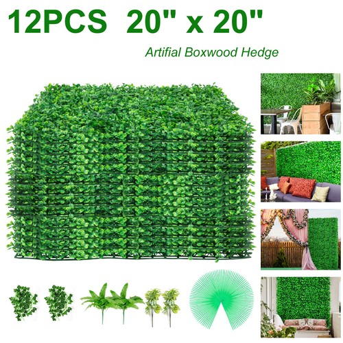 12x large artificial boxwood - large,