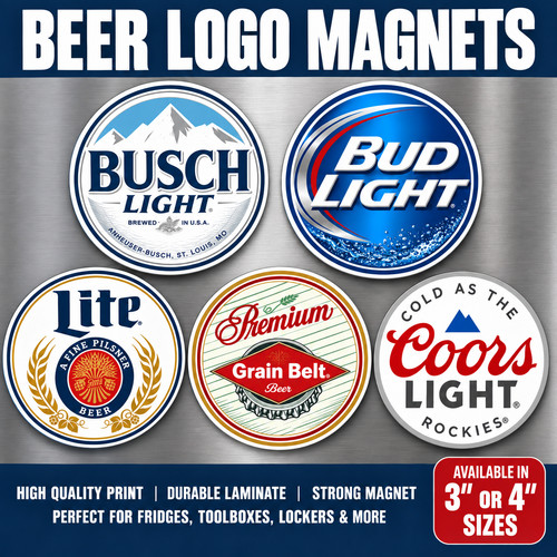 Beer logo style refrigerator - logo,